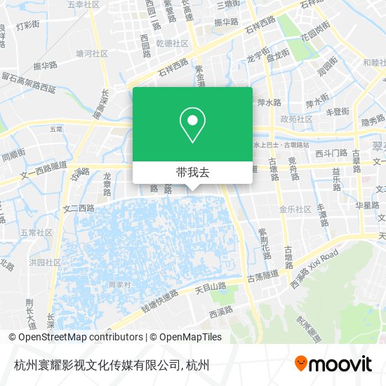 杭州寰耀影视文化传媒有限公司地图