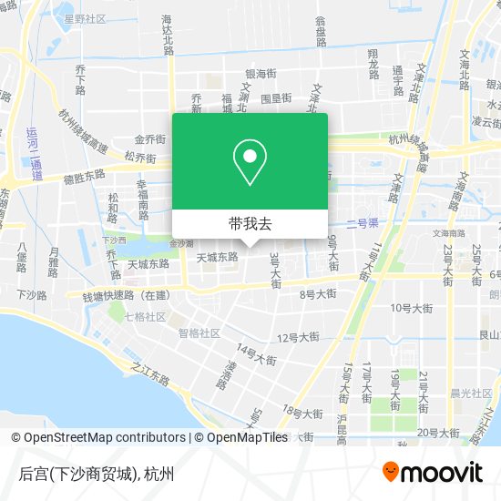 后宫(下沙商贸城)地图