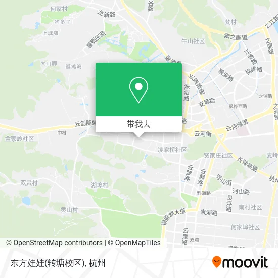 东方娃娃(转塘校区)地图
