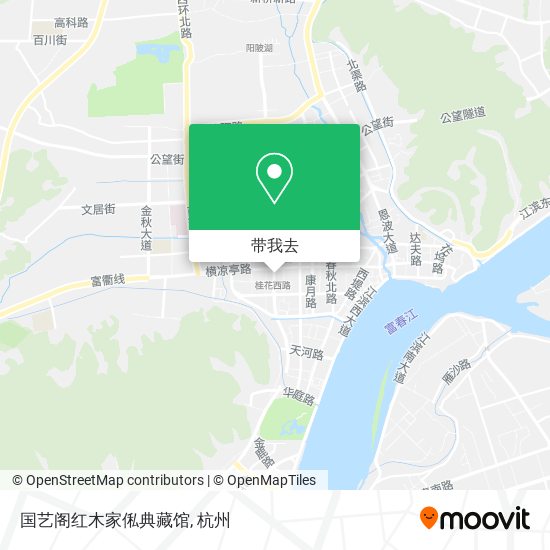 国艺阁红木家俬典藏馆地图
