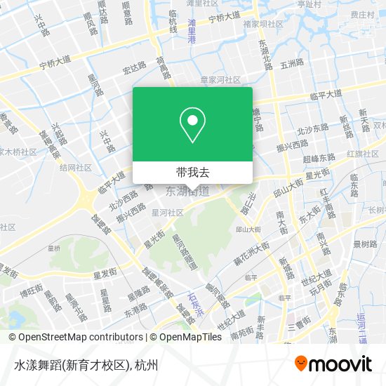 水漾舞蹈(新育才校区)地图