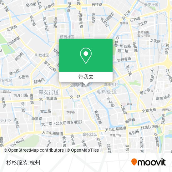 杉杉服装地图