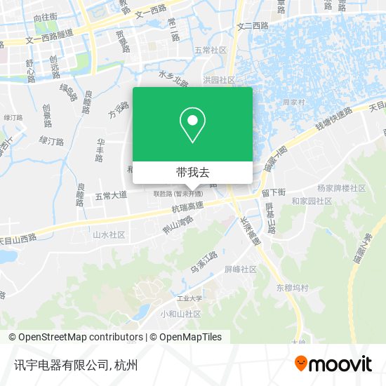 讯宇电器有限公司地图