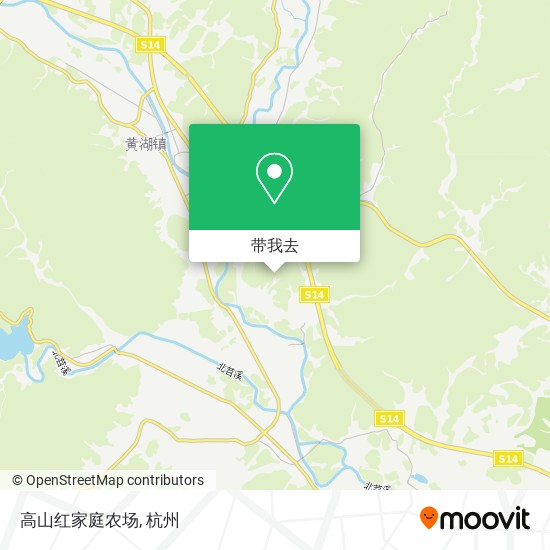 高山红家庭农场地图