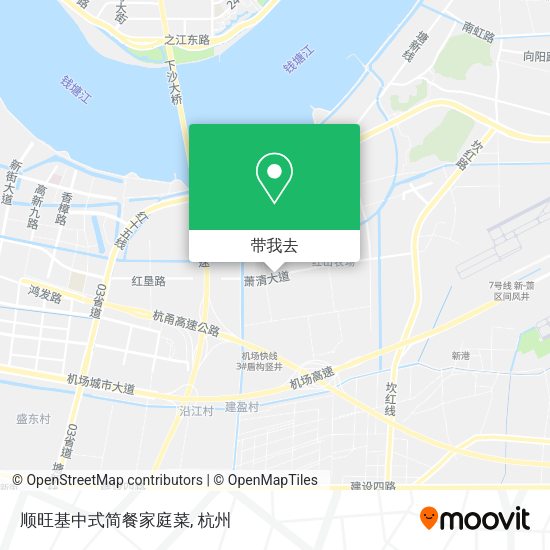 顺旺基中式简餐家庭菜地图