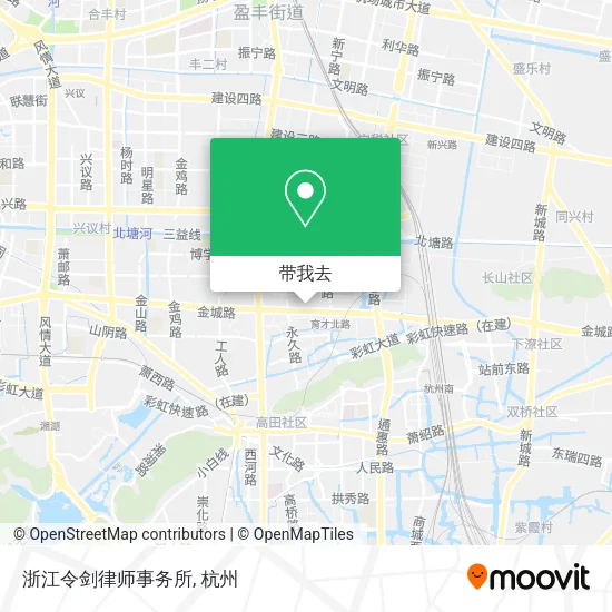浙江令剑律师事务所地图