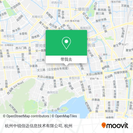 杭州中锐信达信息技术有限公司地图