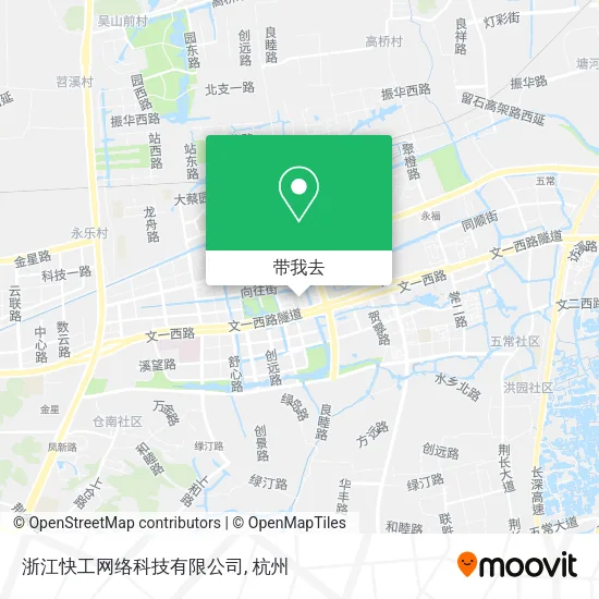 浙江快工网络科技有限公司地图
