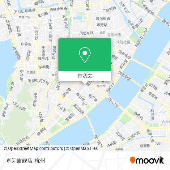 卓闪旗舰店地图
