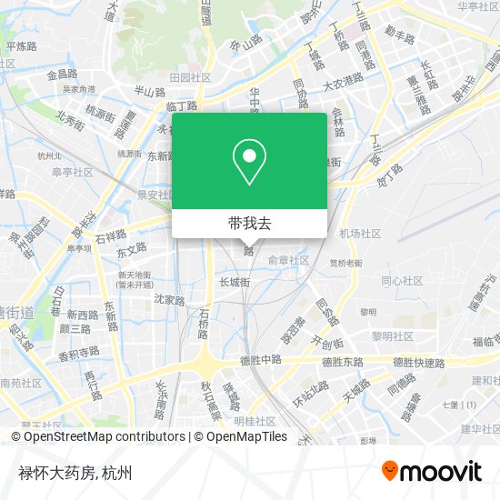 禄怀大药房地图