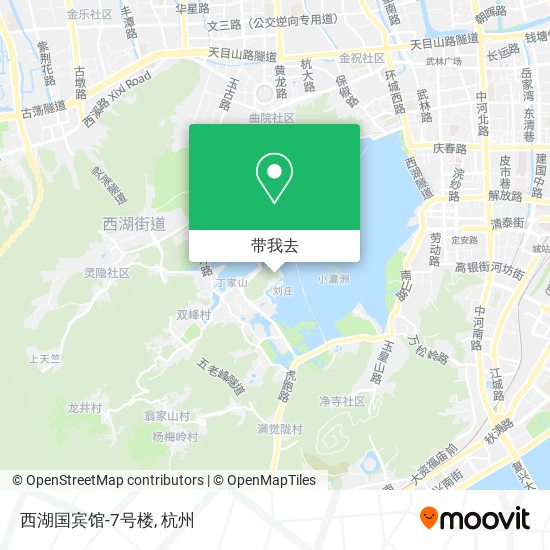 西湖国宾馆-7号楼地图