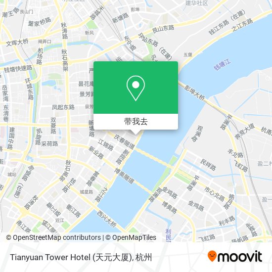 Tianyuan Tower Hotel (天元大厦)地图