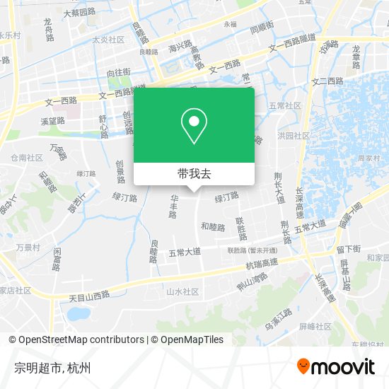宗明超市地图