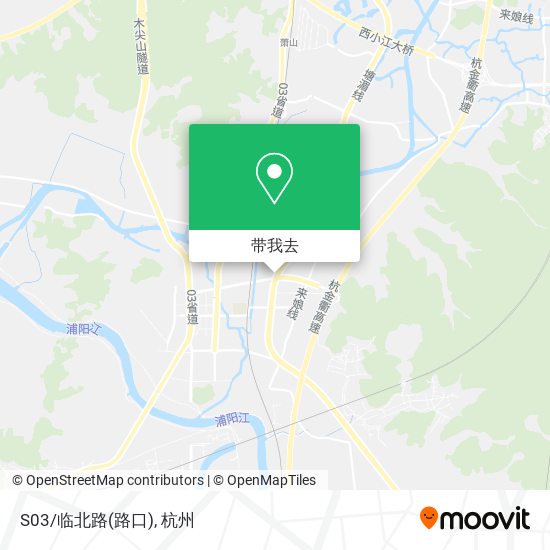 S03/临北路(路口)地图