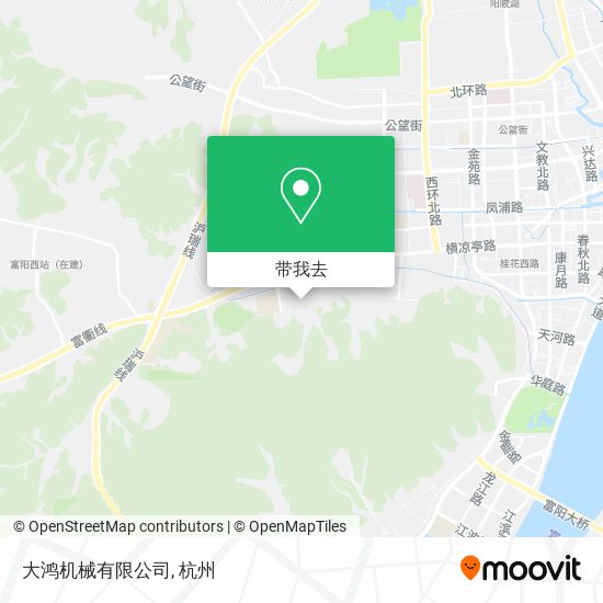 大鸿机械有限公司地图