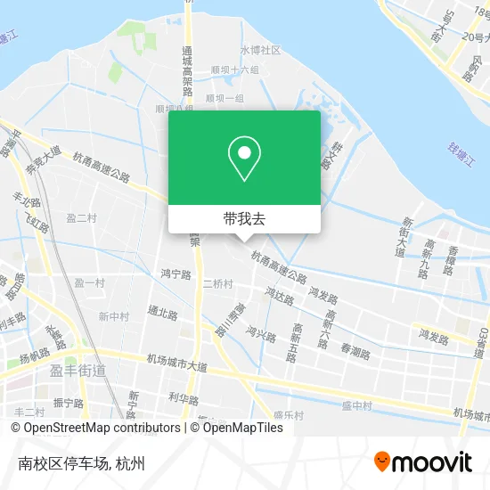 南校区停车场地图