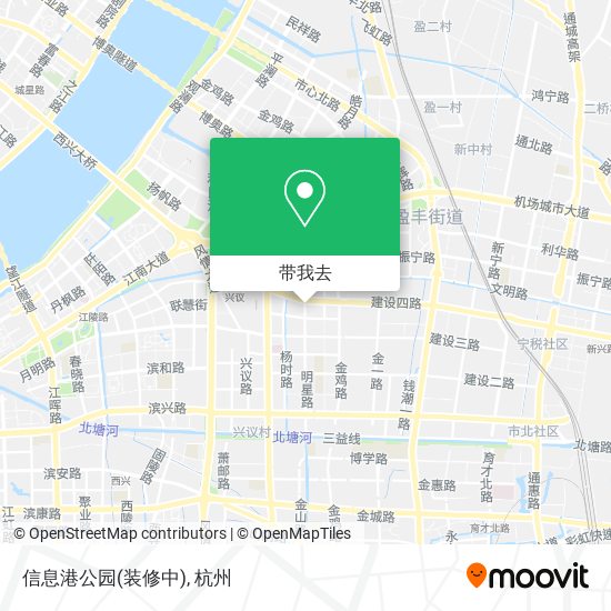 信息港公园(装修中)地图