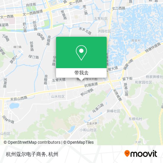 杭州蔻尔电子商务地图