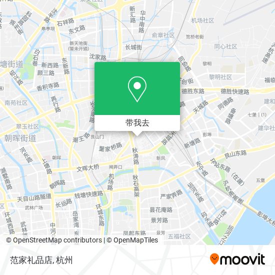 范家礼品店地图