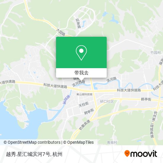 越秀.星汇城滨河7号地图