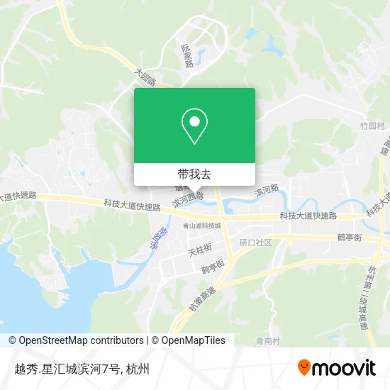 越秀.星汇城滨河7号地图