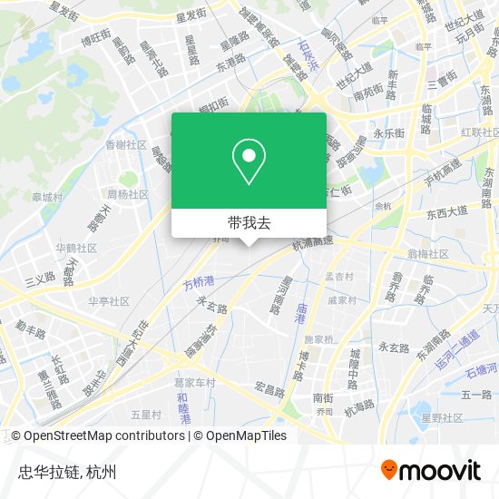 忠华拉链地图