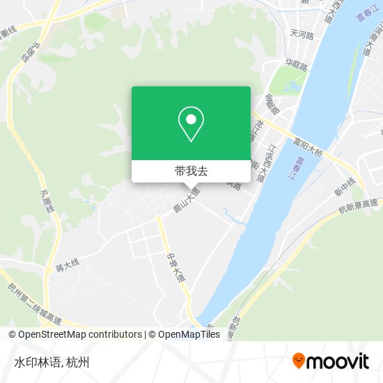 水印林语地图