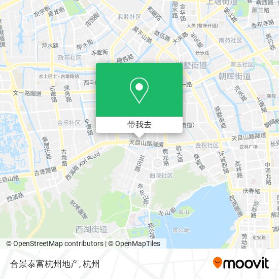 合景泰富杭州地产地图