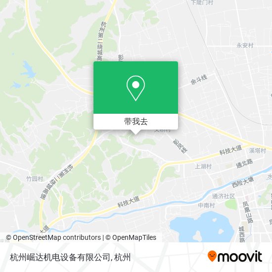 杭州崛达机电设备有限公司地图