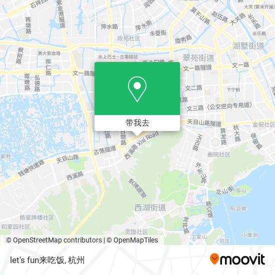 let's fun来吃饭地图