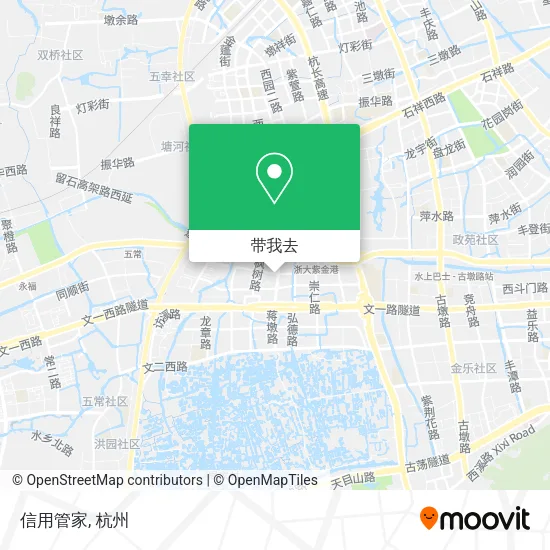 信用管家地图