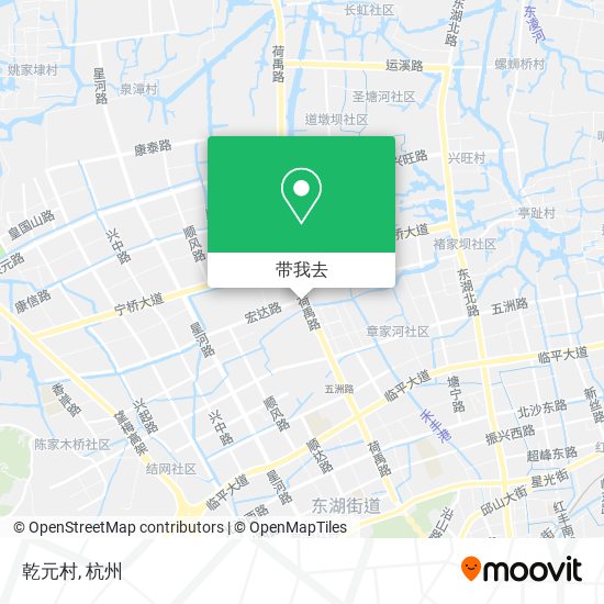 乾元村地图