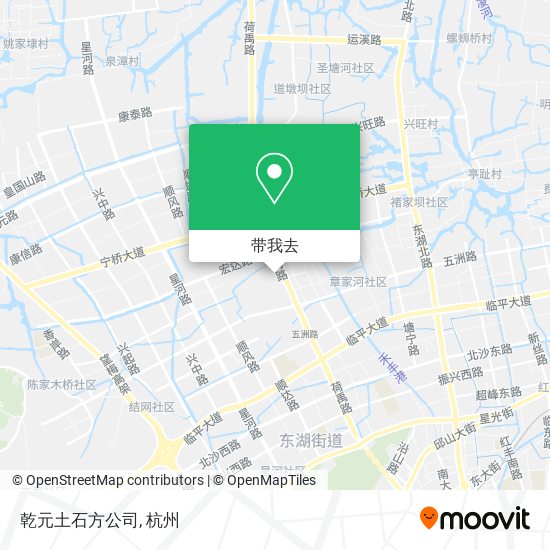 乾元土石方公司地图