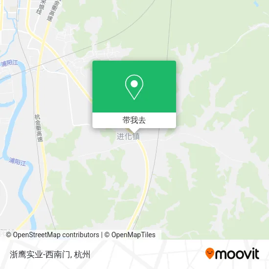 浙鹰实业-西南门地图