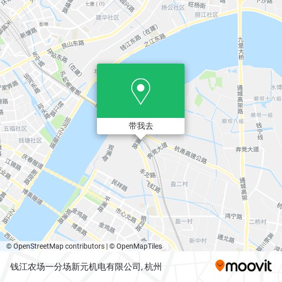 钱江农场一分场新元机电有限公司地图