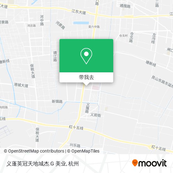义蓬英冠天地城杰.G 美业地图