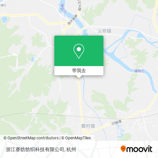 浙江赛纺纺织科技有限公司地图