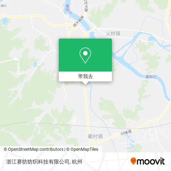 浙江赛纺纺织科技有限公司地图