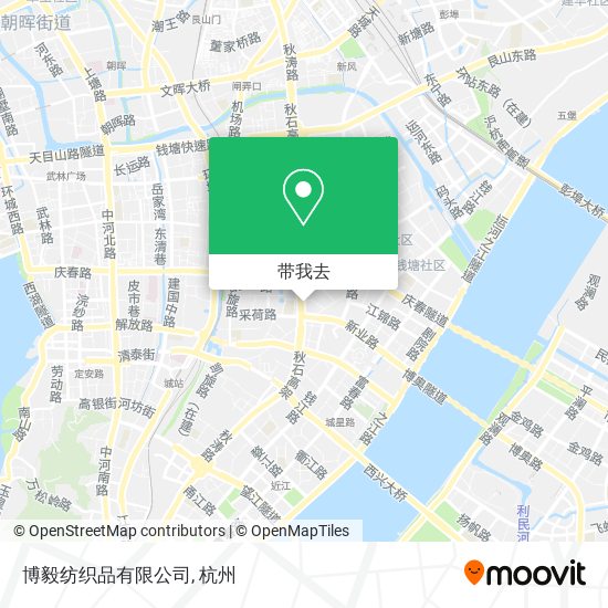 博毅纺织品有限公司地图