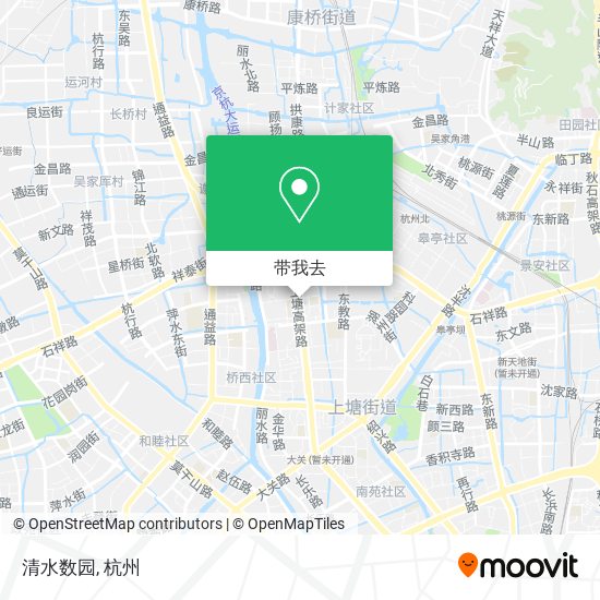 清水数园地图