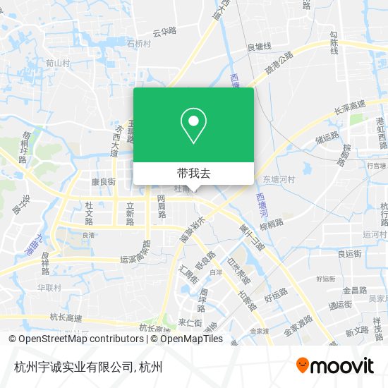 杭州宇诚实业有限公司地图
