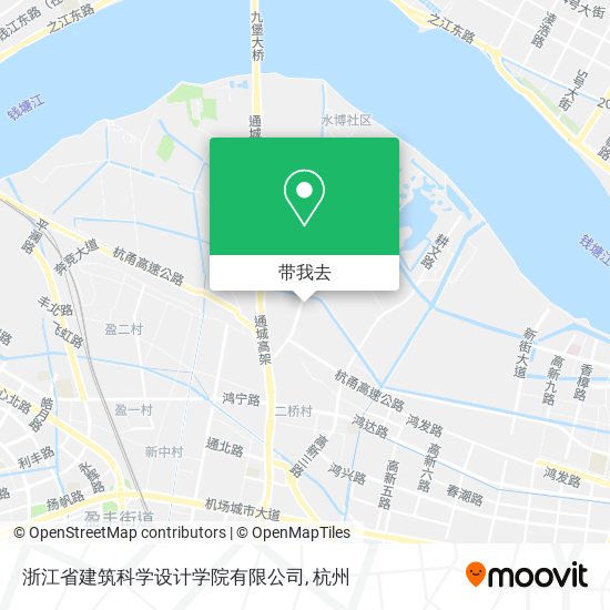 浙江省建筑科学设计学院有限公司地图
