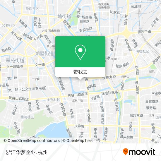 浙江华梦企业地图