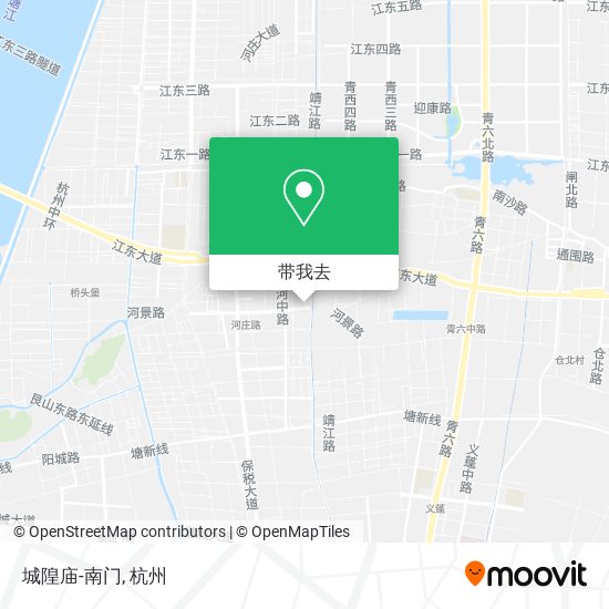 城隍庙-南门地图