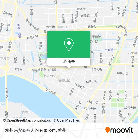 杭州易安商务咨询有限公司地图