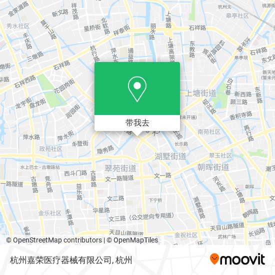 杭州嘉荣医疗器械有限公司地图