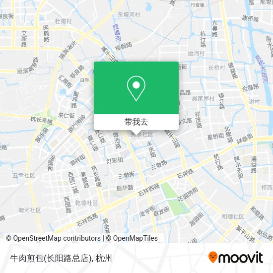 牛肉煎包(长阳路总店)地图