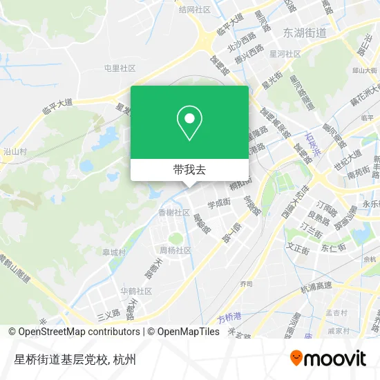 星桥街道基层党校地图
