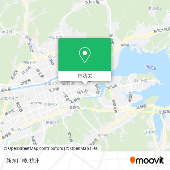 新东门楼地图