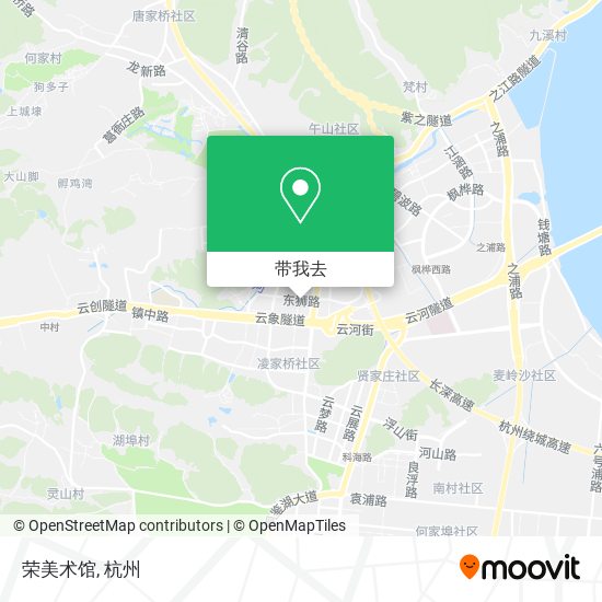 荣美术馆地图